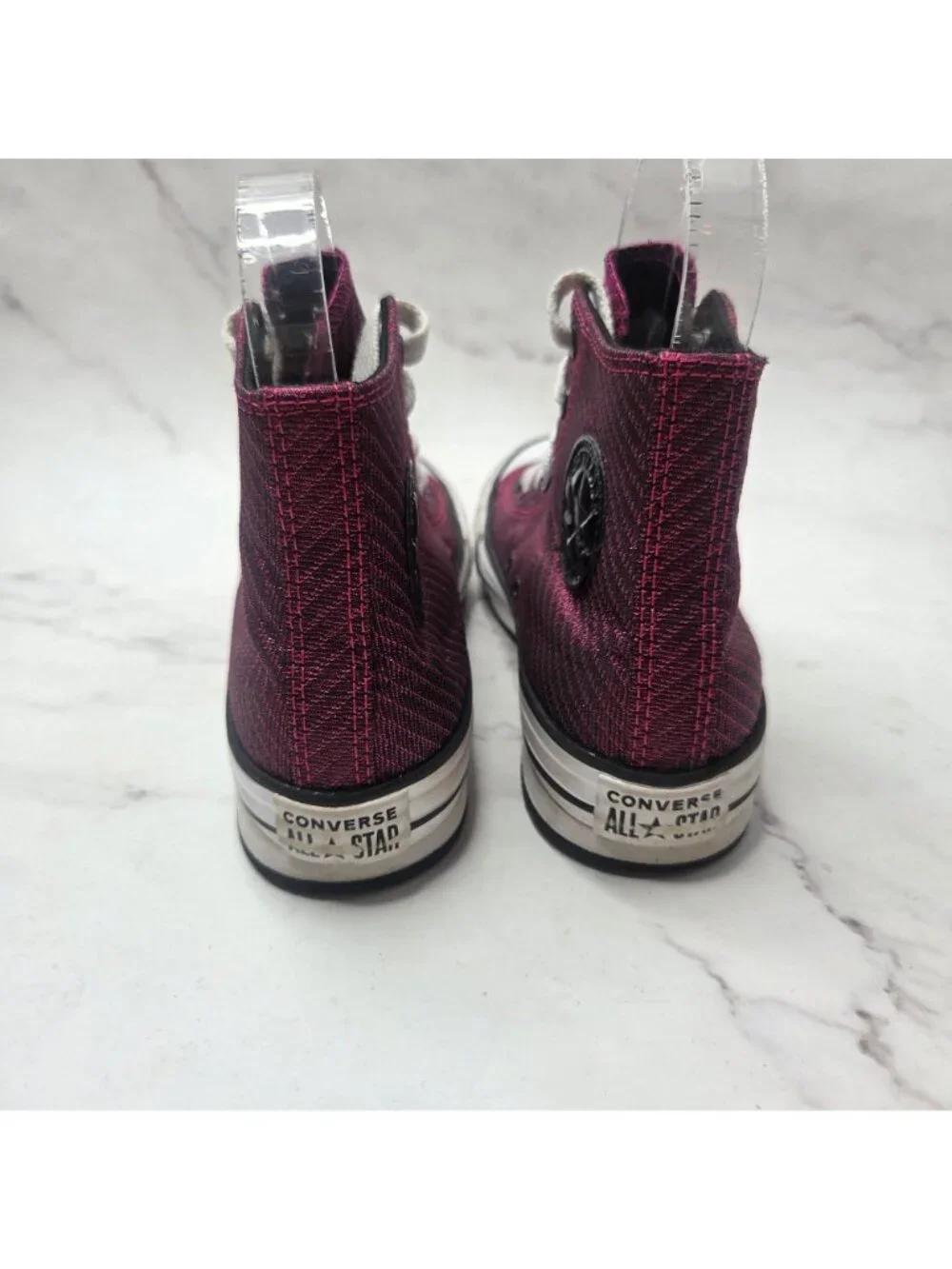 Converse Chuck Taylor All Star Lift Sparkle Platform High Top Sneakers Shoes 3
